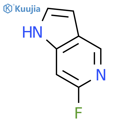 6-fluoro-1h-pyrrolo[3,2-c]pyridine structure