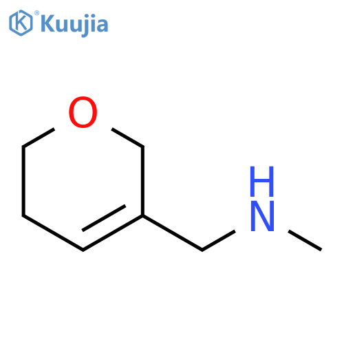 (5,6-Dihydro-2H-pyran-3-yl)methyl(methyl)amine structure