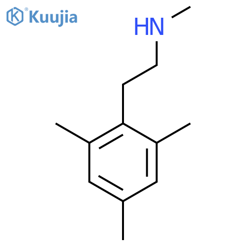 methyl2-(2,4,6-trimethylphenyl)ethylamine structure
