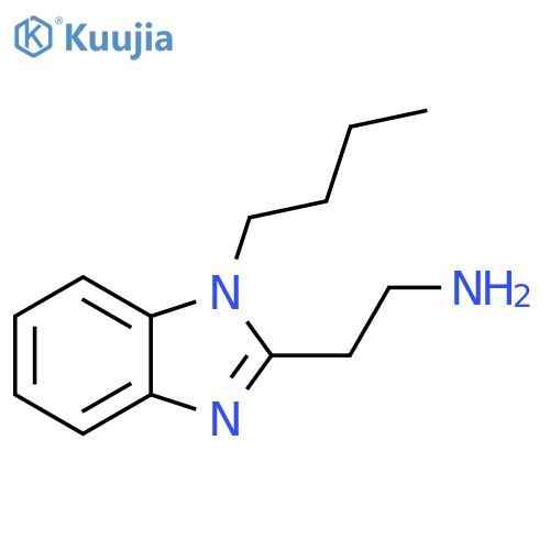 2-(1-butyl-1H-1,3-benzodiazol-2-yl)ethan-1-amine structure