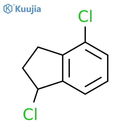 1,4-dichloro-2,3-dihydro-1H-indene structure