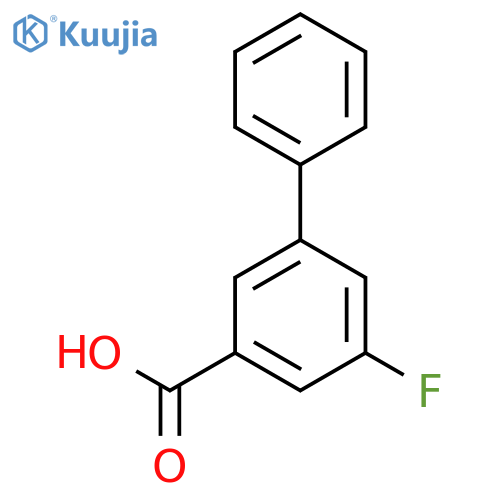 5-Fluoro-3-phenylbenzoic acid structure