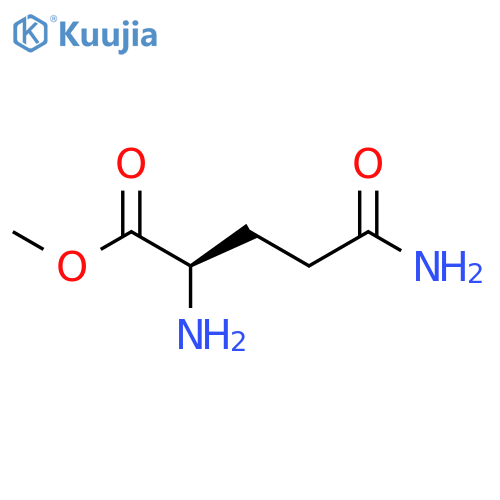 D-Glutamine, methyl ester structure