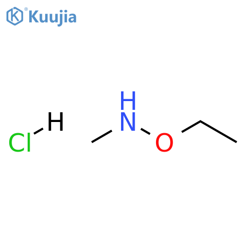 ethoxy(methyl)amine hydrochloride structure