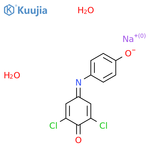 2,6-Dichloroindophenol sodium salt dihydrate structure