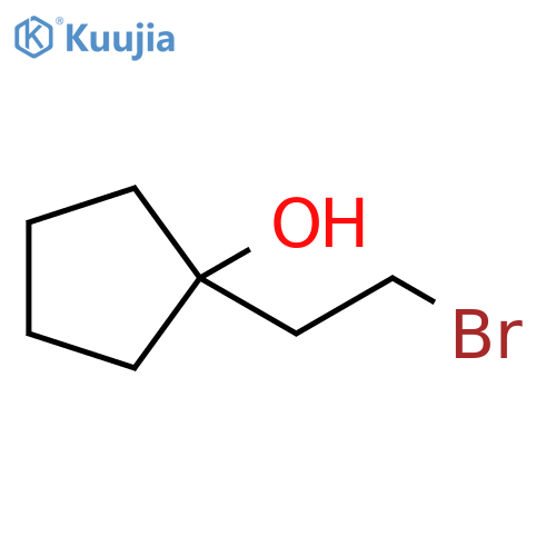 Cyclopentanol, 1-(2-bromoethyl)- structure