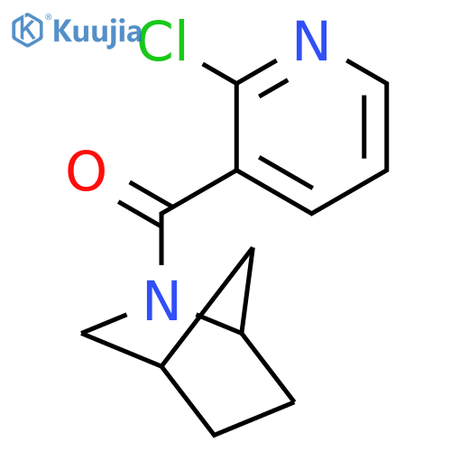 2-Azabicyclo[2.2.1]heptan-2-yl(2-chloropyridin-3-yl)methanone structure