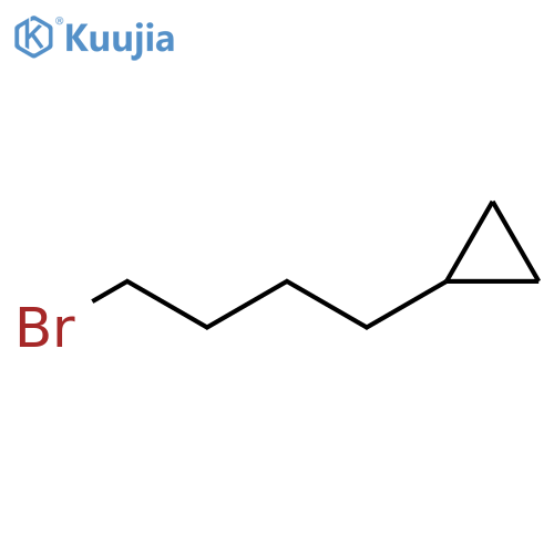 (4-BROMOBUTYL)CYCLOPROPANE structure