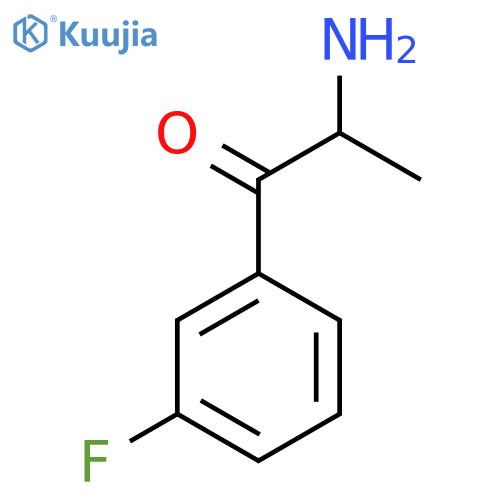 2-Amino-1-(3-fluorophenyl)propan-1-one structure