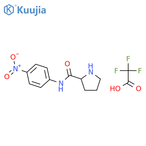 H-L-Pro-pNA Trifluoracetate structure