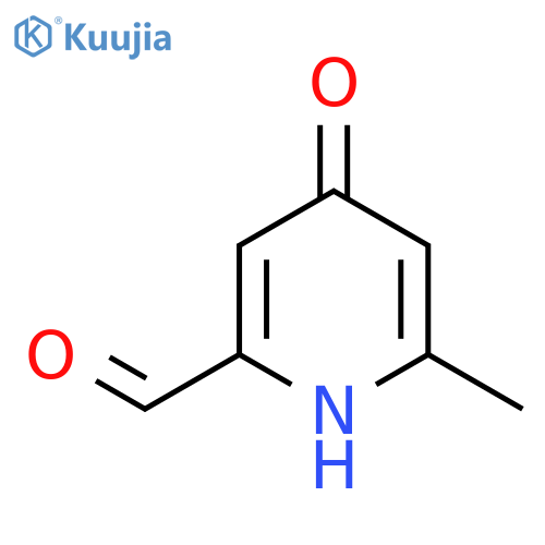 4-Hydroxy-6-methylpyridine-2-carbaldehyde structure