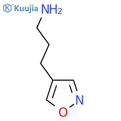 3-(1,2-Oxazol-4-yl)propan-1-amine structure