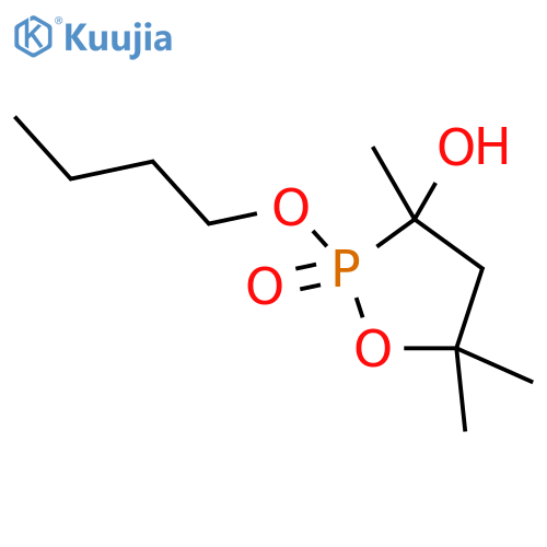 1,2-Oxaphospholan-3-ol,2-butoxy-3,5,5-trimethyl-, 2-oxide, cis- (9CI) structure