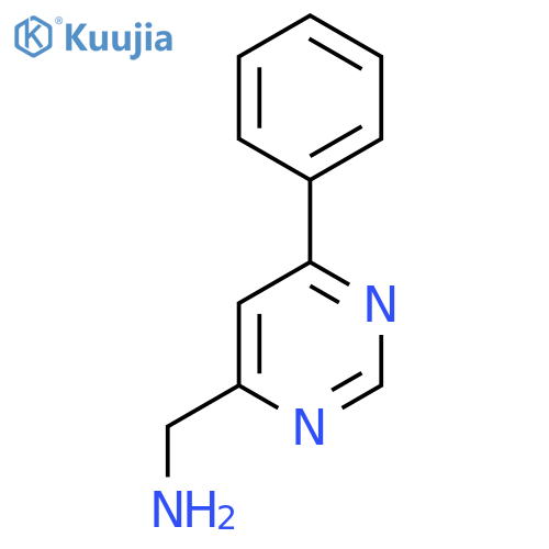 (6-Phenylpyrimidin-4-yl)methanamine structure