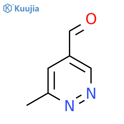 6-Methylpyridazine-4-carbaldehyde structure