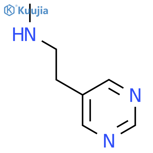 methyl2-(pyrimidin-5-yl)ethylamine structure
