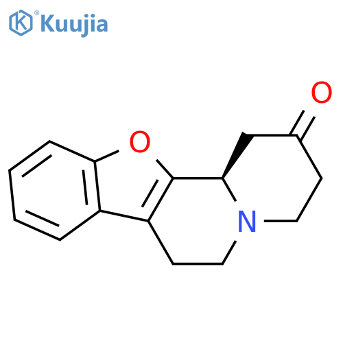 (R)-1,3,4,6,7,12b-hexahydro-2H-benzofuro[2,3-a]quinolizin-2-one structure