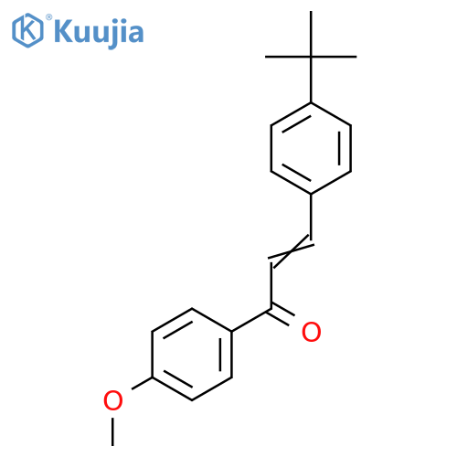 3-(4-Tert-butylphenyl)-1-(4-methoxyphenyl)prop-2-en-1-one structure