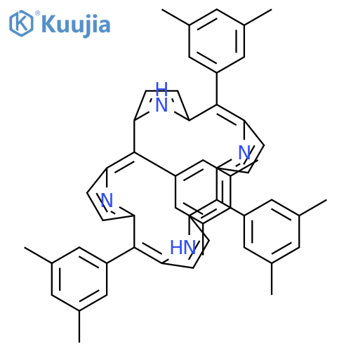 21H,23H-Porphine, 5,10,15,20-tetrakis(3,5-dimethylphenyl)- structure