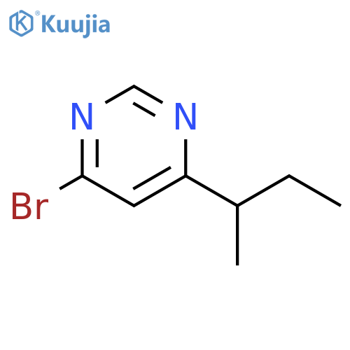 4-bromo-6-(butan-2-yl)pyrimidine structure