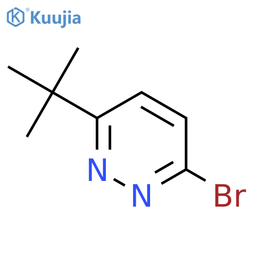 3-Bromo-6-tert-butyl-pyridazine structure