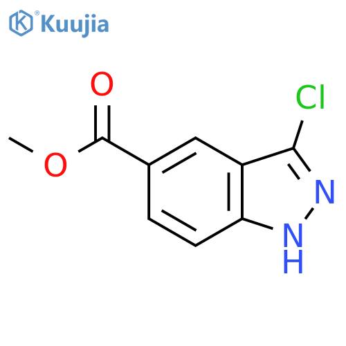 methyl 3-chloro-1H-indazole-5-carboxylate structure