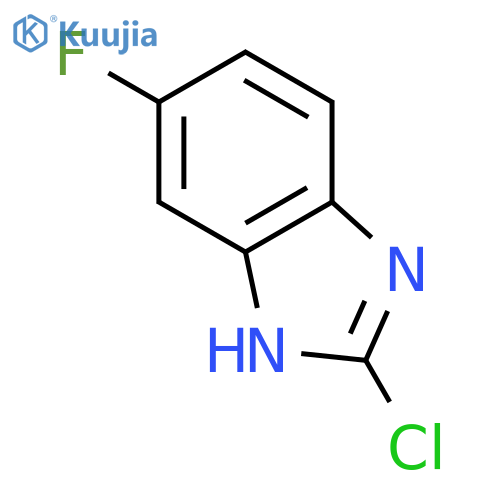 2-Chloro-6-fluoro-1H-benzodimidazole structure