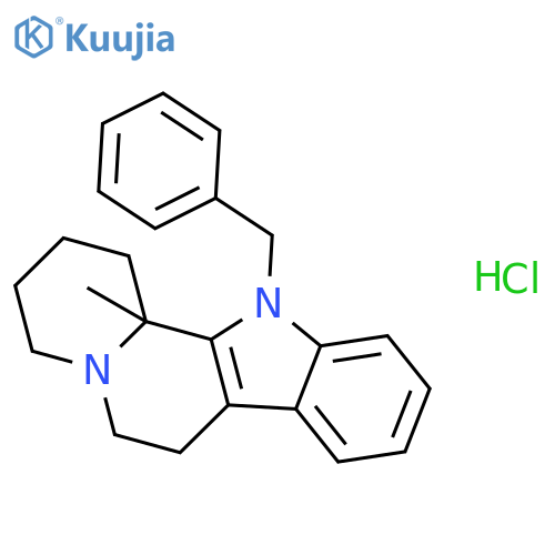 12-Benzyl-12b-methyl-1,2,3,4,6,7,12,12b-octahydro-indolo2,3-aquinolizine Hydrochloride structure