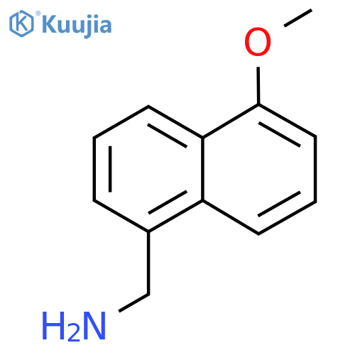 5-Methoxynaphthalen-1-ylmethylamine structure