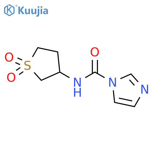 N-(1,1-dioxo-1λ?-thiolan-3-yl)-1H-imidazole-1-carboxamide structure