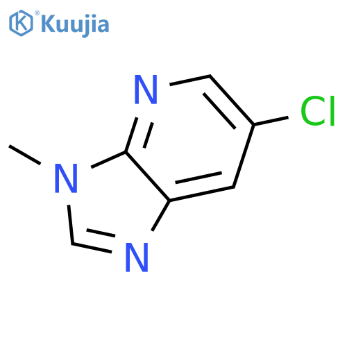 6-Chloro-3-methyl-3H-imidazo4,5-bpyridine structure