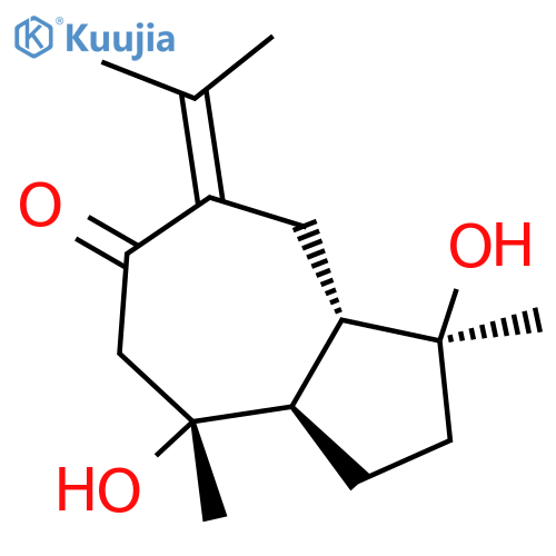 Isozedoarondiol structure