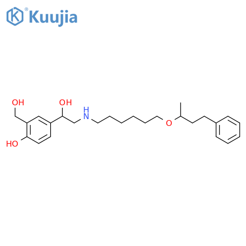 4-Hydroxy-a1-6-(1-methyl-3-phenylpropoxy)hexylaminomethyl-1,3-benzenedimethanol (Salmeterol Impurity) structure