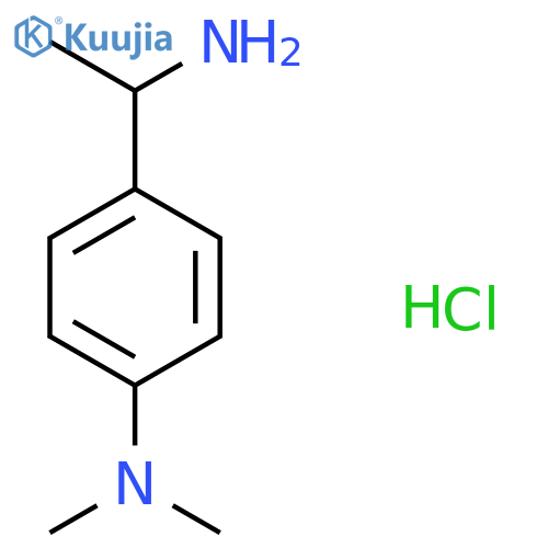 4-(1-Aminoethyl)-N,N-dimethylaniline hcl structure