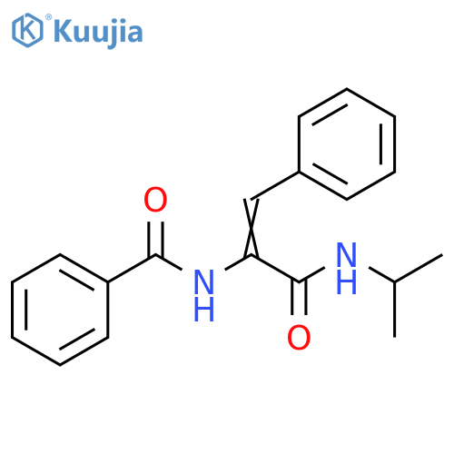 (2E)-3-phenyl-2-(phenylformamido)-N-(propan-2-yl)prop-2-enamide structure