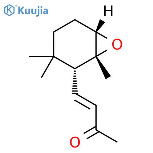 (3E)-4-(1R,2R,6S)-1,3,3-Trimethyl-7-oxabicyclo4.1.0hept-2-yl-3-buten-2-one structure