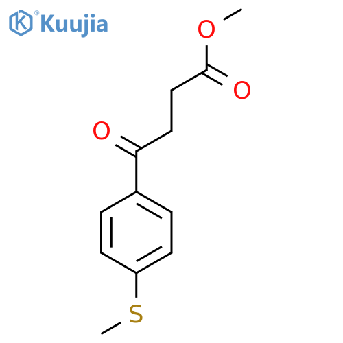 Methyl 4-(4-Methylthiophenyl)-4-oxobutyrate structure