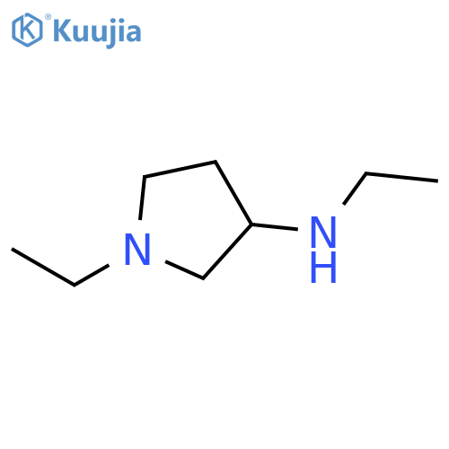 N,1-diethylpyrrolidin-3-amine structure