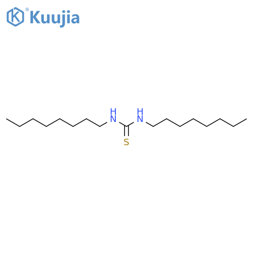 Thiourea, N,N'-dioctyl- structure