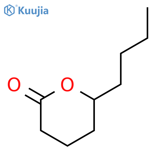 2H-Pyran-2-one, 6-butyltetrahydro-, (S)- structure
