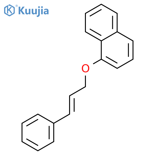 1-(2E)-3-Phenyl-2-propen-1-yloxynaphthalene structure