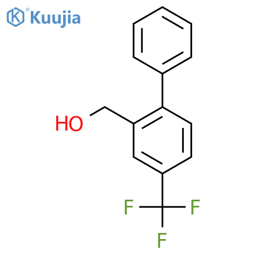 (4-(Trifluoromethyl)biphenyl-2-yl)methanol structure
