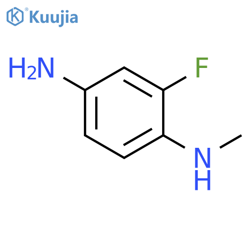 2-fluoro-1-N-methylbenzene-1,4-diamine structure