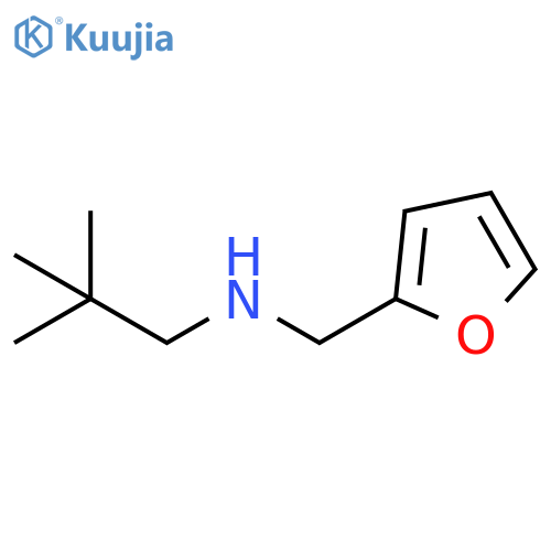 (2,2-dimethylpropyl)(furan-2-yl)methylamine structure