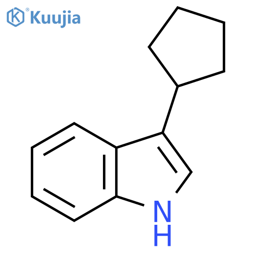 3-cyclopentyl-1H-indole structure