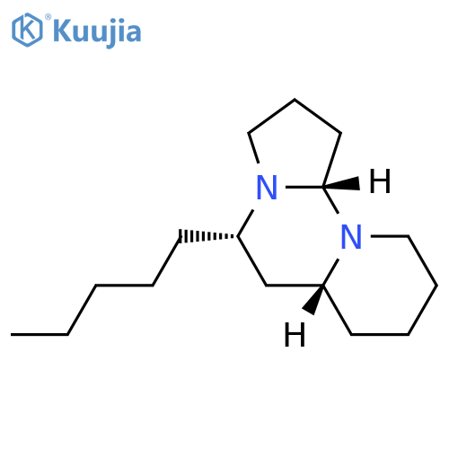 5H-Pyrido[1,2-c]pyrrolo[1,2-a]pyrimidine,decahydro-5-pentyl-, (5S,6aR,11aS)- structure