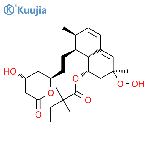 3(S)-Hydroperoxy Simvastatin structure