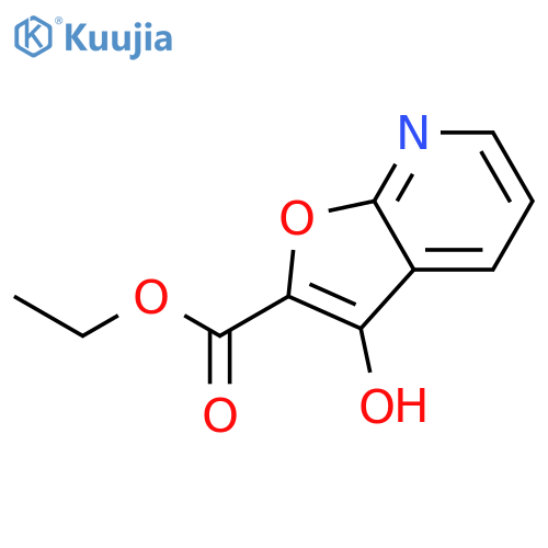 Ethyl 3-Hydroxyfuro2,3-bpyridine-2-carboxylate structure