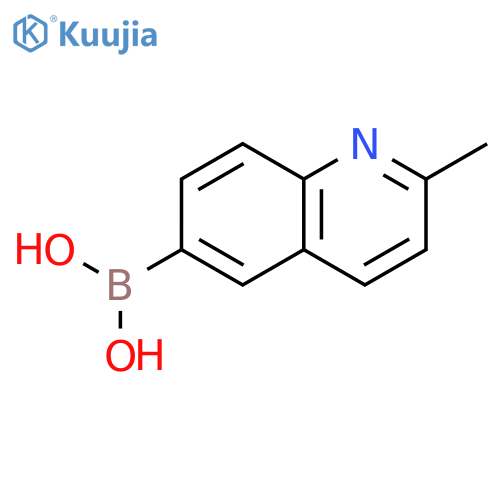 2-Methylquinoline-6-boronic Acid structure