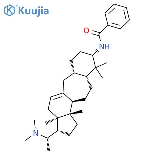 (+)-Buxabenzamidine structure